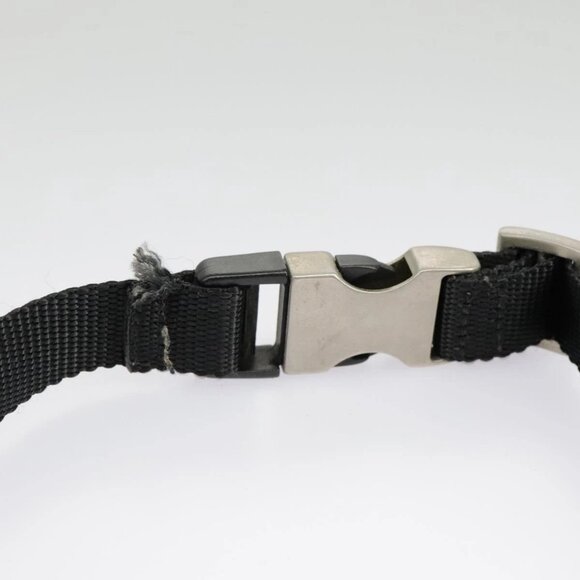 PRADA Shoulder Pouch Nylon Black Silver Auth - Picture 8 of 16